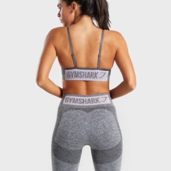 Gymshark Other - Gymshark SET - Sports BRA & LEGGING in grey/pink